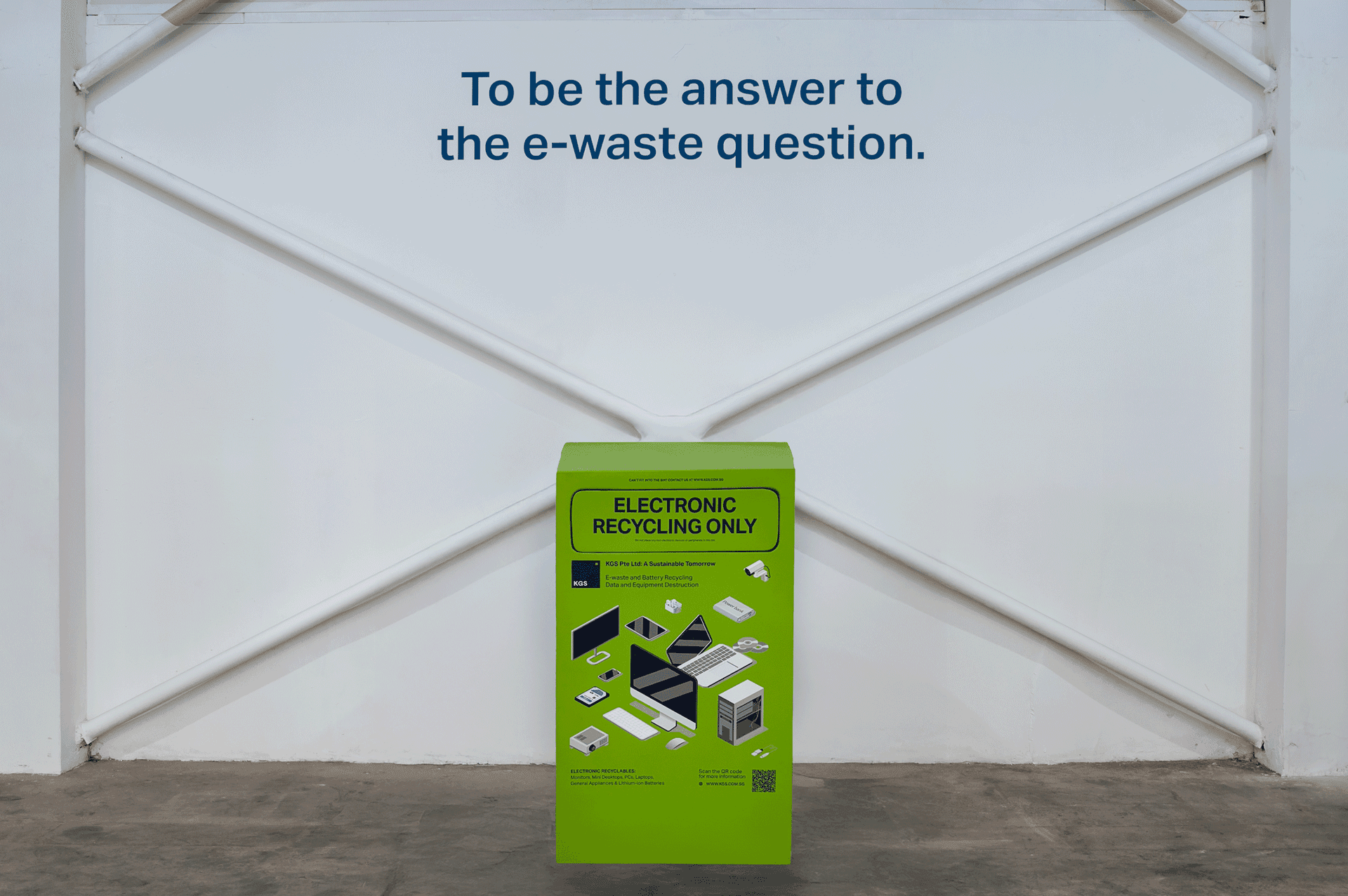 KGS Find Our Recycling Bin for Public