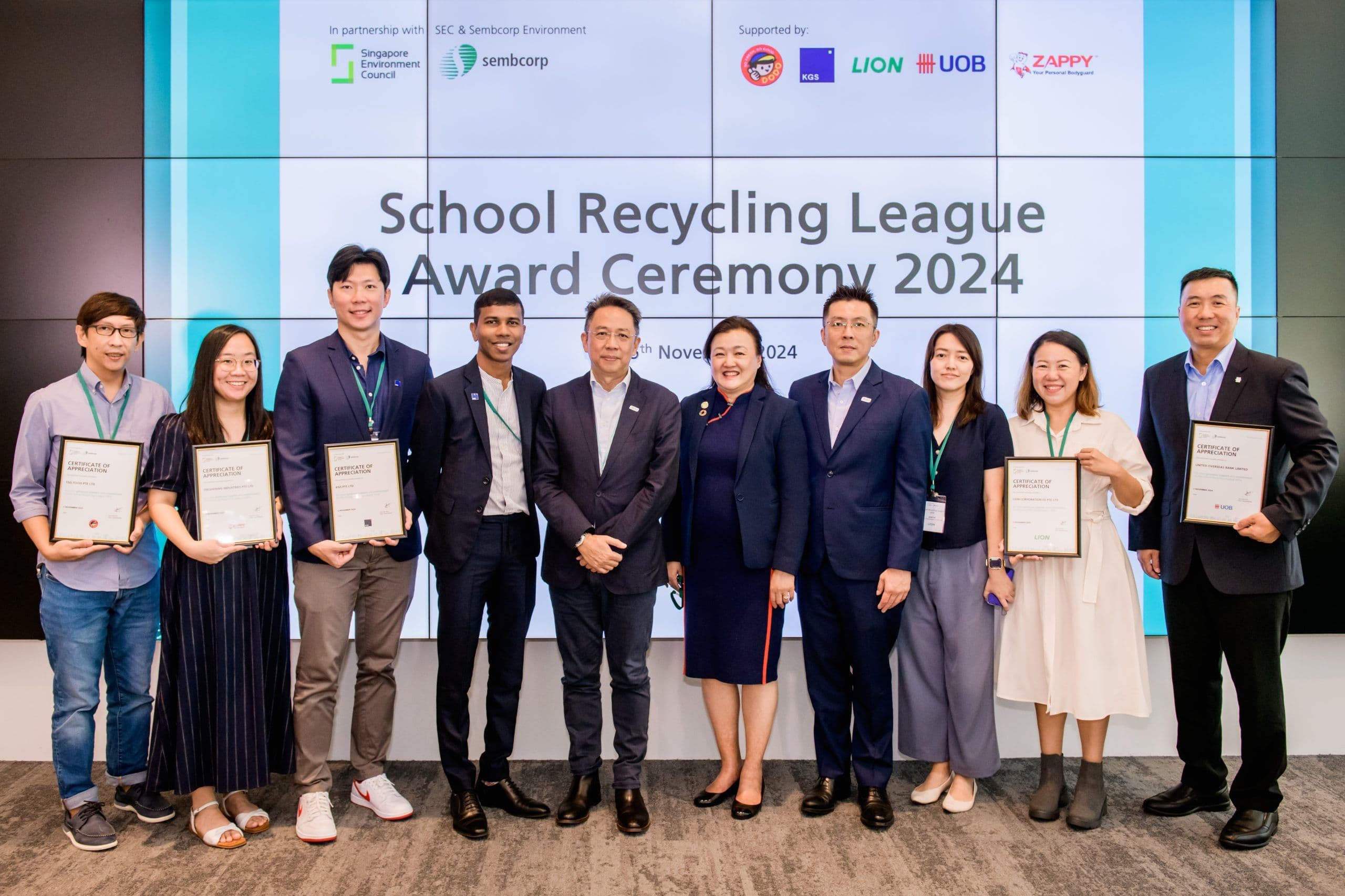 Supporting the School Recycling League 2024 and Empowering Young Minds for Sustainability