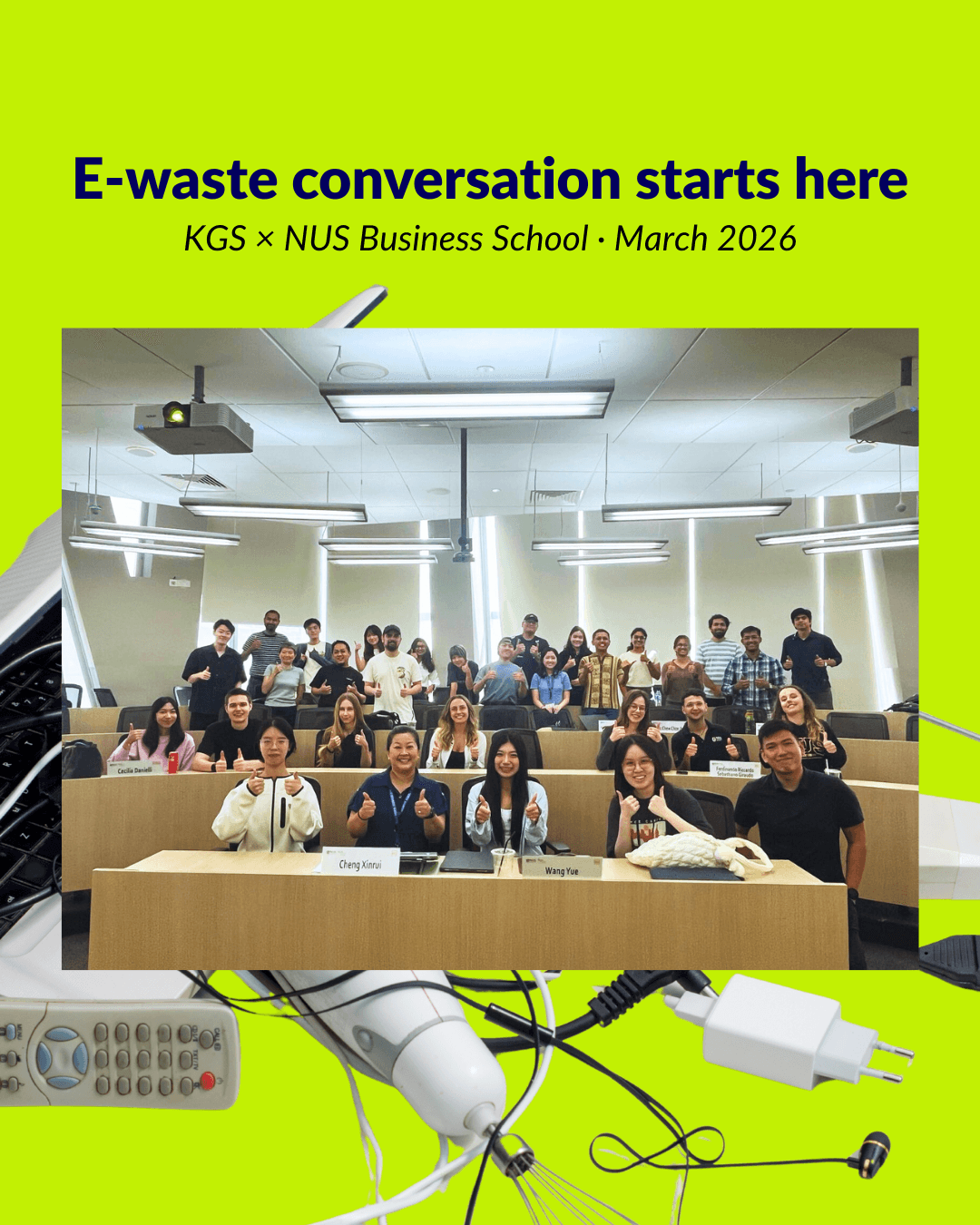 What a Room Full of Curious Students Taught Us About E-Waste in Singapore