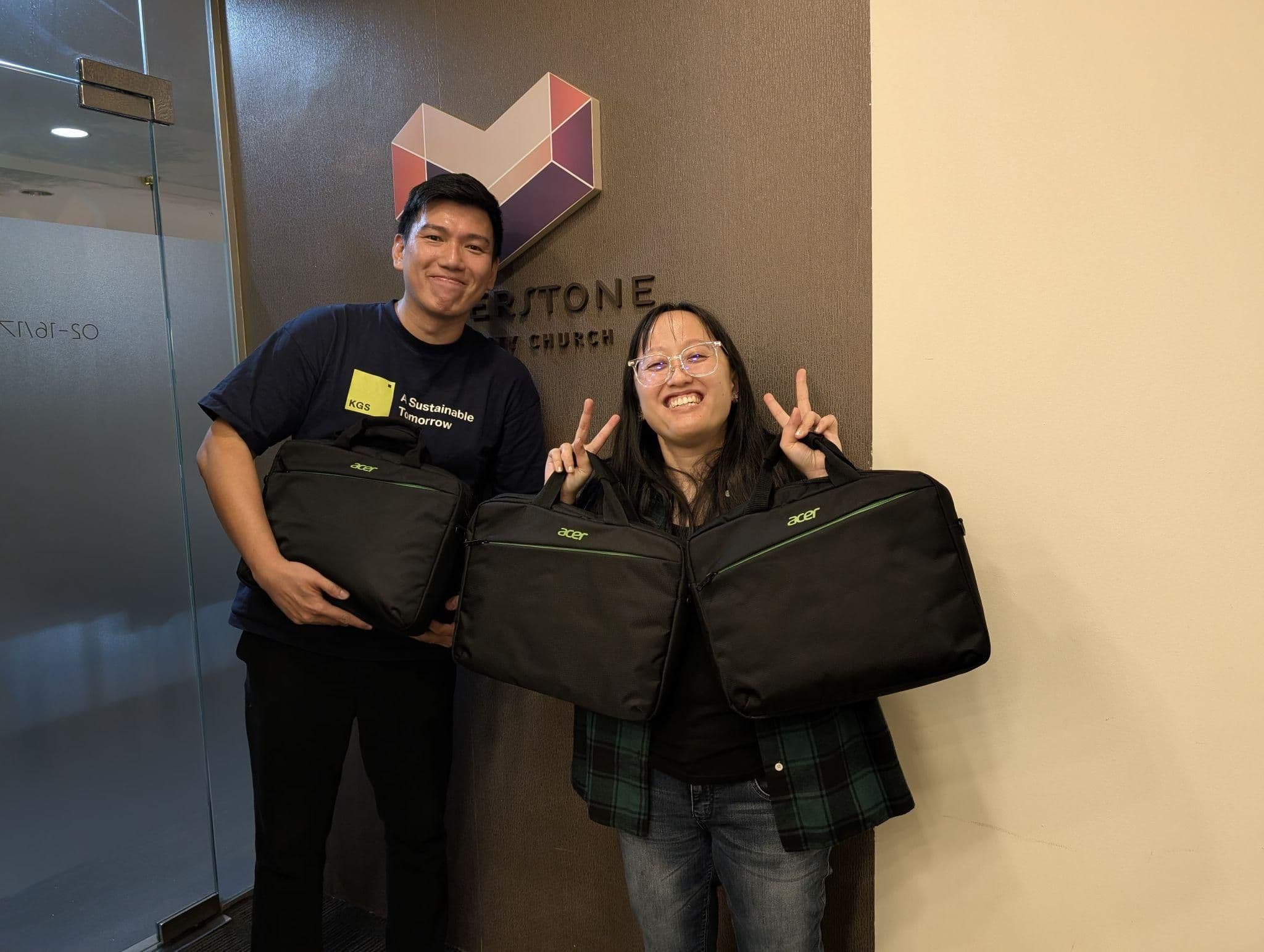 Giving Laptops a Second Life: KGS Donates Refurbished Laptops to Cornerstone Mission Department